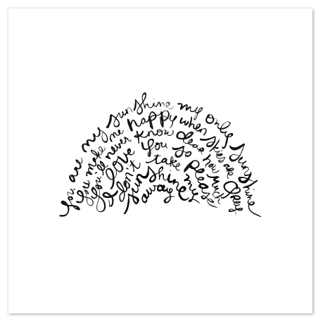 art prints - You Are My Rising Sunshine by Linda and Harriett