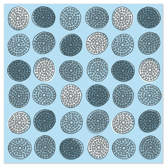 art prints - Ocean Circles by Jennifer Pace