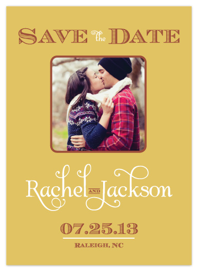 save the date cards - Modern Sophistication by Simply Shira