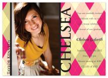 Pink Argyle by Stephanie Blaskiewicz