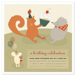 Picnic Party Party Invitations