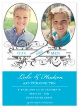 Little Men Twins by Lulubean Designs