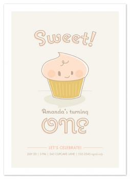 babycakes Party Invitations