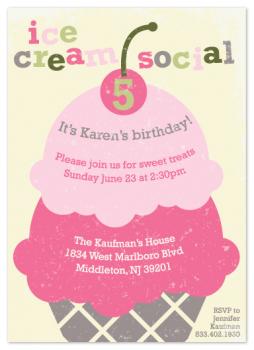 Cherry On Top Party Invitations