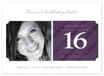 Birthday bash Party Invitations