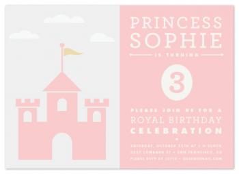 Castles Party Invitations