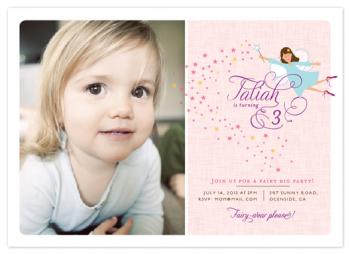 Fairy Big Party Party Invitations