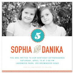 double feature Party Invitations