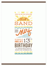 Sun, Sand + Surf by Laura Hankins