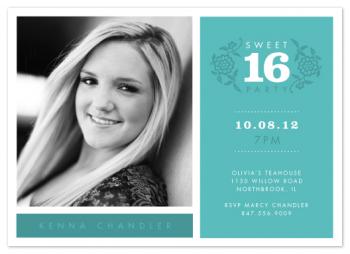 modern classic 16 Party Invitations