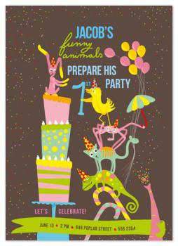 funny_animals_prepare_party Party Invitations