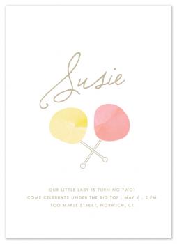 Spun Sugar Party Invitations