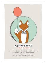 Birthday Fox by Paper Nest by Lesa