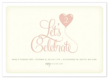 Sweet Celebration Party Invitations