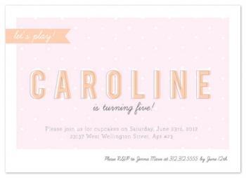 Lets Play Party Invitations