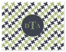 Modern Houndstooth by Stephanie Blaskiewicz