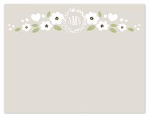 White Flowers by Four Wet Feet Design