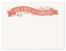 Just a Floral Banner by Hooray Creative