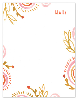 personal stationery - Miss Mary by Moglea