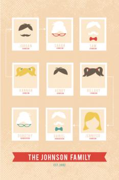 The Modern Family Tree Art Prints
