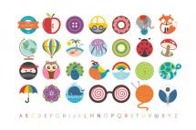 Alphabet in the Round by Lyndsay Johnson