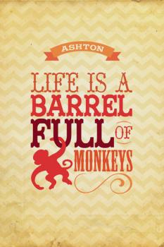 Barrel of Monkeys Art Prints