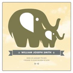 Elephant Mother and Baby Art Prints