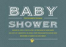 Baby Typography by Rachel Buchholz