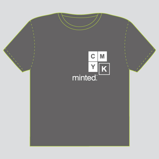 minted t-shirt design - CMYK by MK