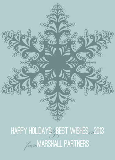 business holiday cards - softsnowflake