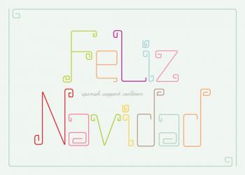 Feliz Navidad Business Holiday Cards