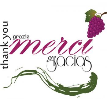 Vinyard Merci Thank You Cards