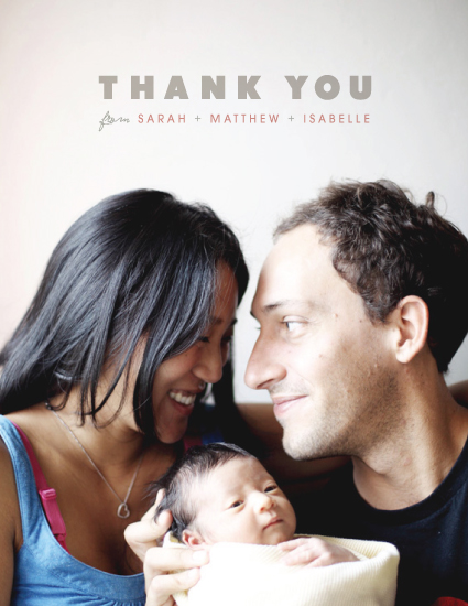 thank you cards - Sweet, Simple Thanks by Loree Mayer
