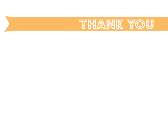 thank you cards - A Simple Thanks by Lala Watkins