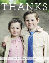 Thanks from the Boys by Christina Novak