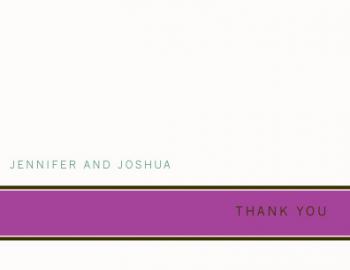 Simple Thank You Thank You Cards