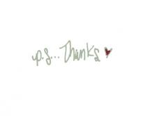 p.s. thanks by Efe Ekwotafia