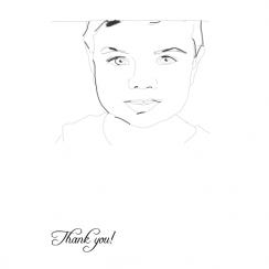 simple thank you Thank You Cards