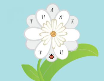 Daisy and the Ladybug Thank You Cards