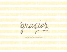 Gracias Stripes by SimpleTe Design