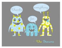 funny monsters by Anupama Srivastava