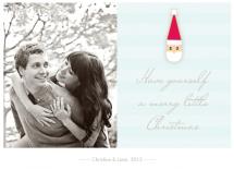 Happy Santa by Giselle Zimmerman