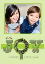 Joyous Wreath by The Polkadot Balloon