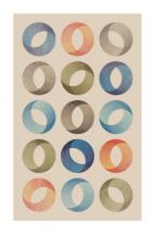 Circle Abstract by Three Kisses Studio