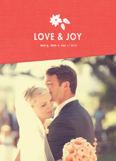 holiday photo cards - Bookmark by Snow and Ivy