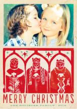 Three Kings Woodcut by Jody Wody