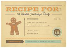 Retro Recipe by Smudge Design