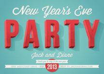 Party on the Eve by GeekInk Design