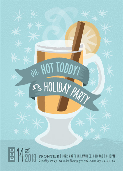 party invitations - Oh, Hot Toddy! by jenincmyk