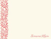 Flower Stamp by Simone Klein
